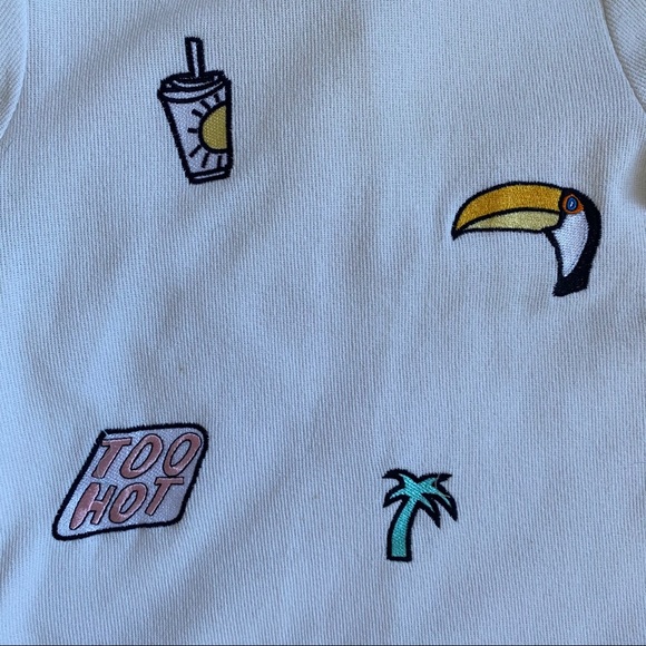 ZARA // TRF Patch Dress - Picture 3 of 9